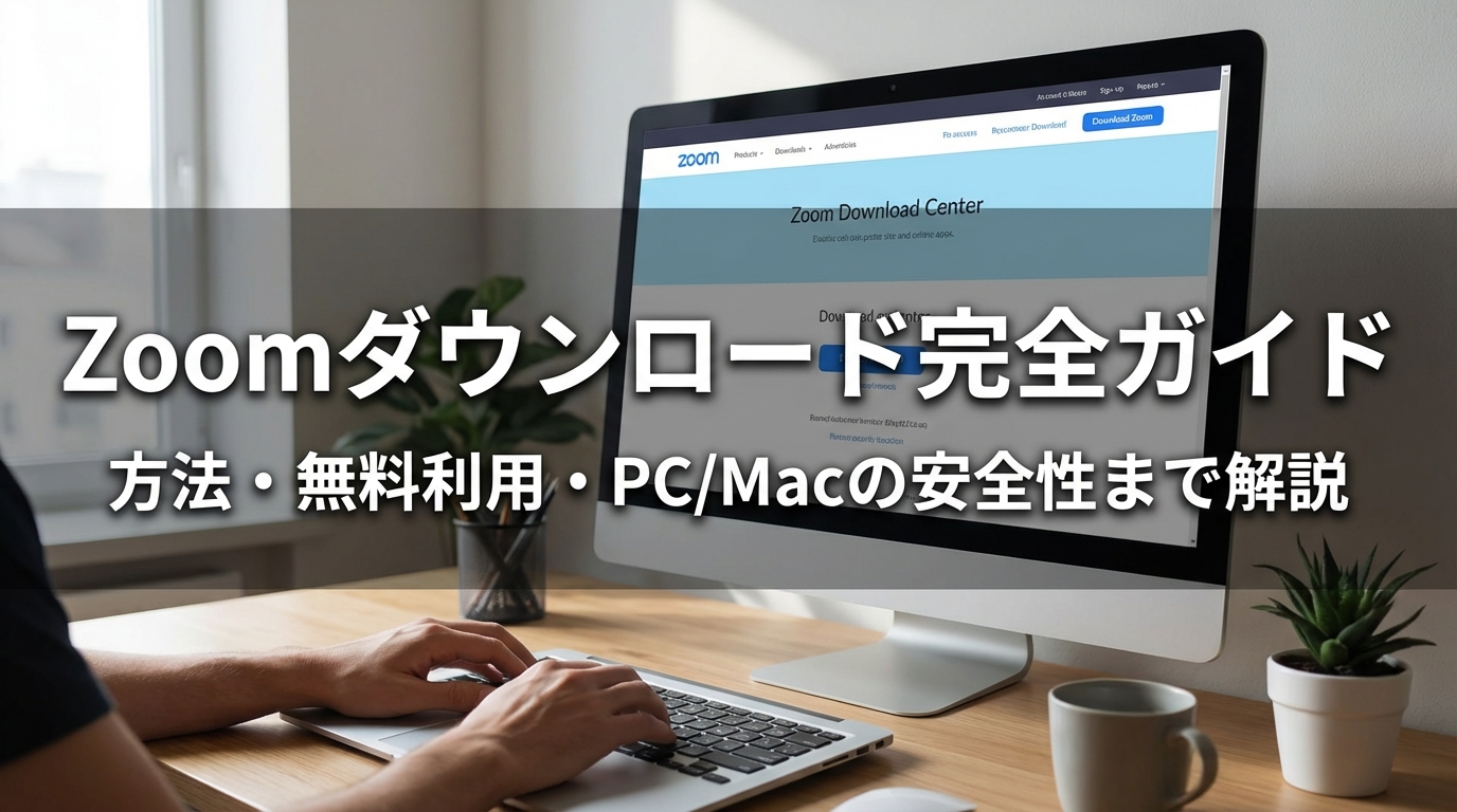 Zoomダウンロード完全ガイド｜方法・無料利用・PC/Macの安全性まで解説