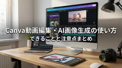 Canva動画編集・AI画像生成の使い方｜できることと注意点まとめ