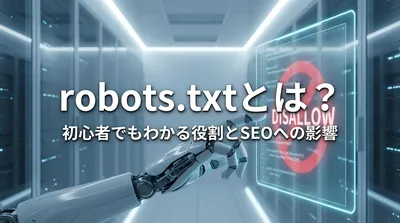 robots.txtとは？初心者でもわかる役割とSEOへの影響