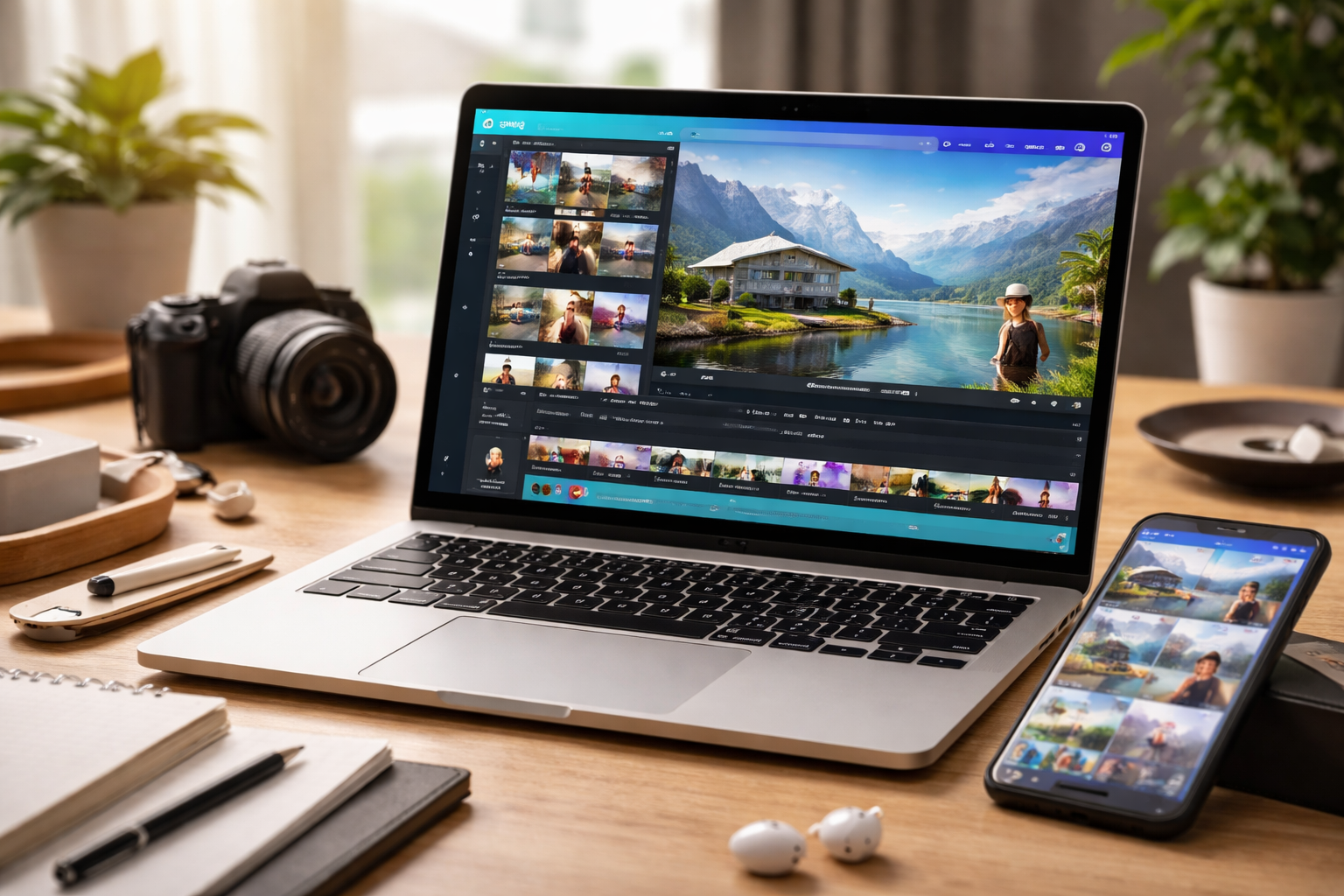 Canvaは「テンプレ」と「AI」を軸に、動画と画像を一つの画面で仕上げられます