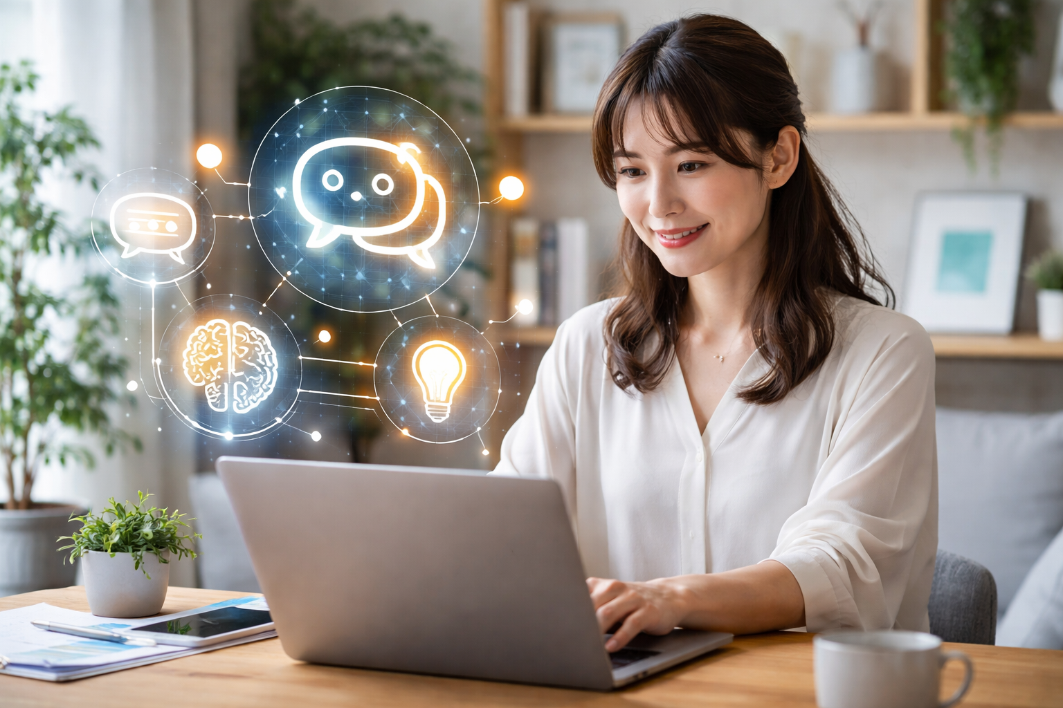 ChatGPTは「文章で相談できる生成AI」です