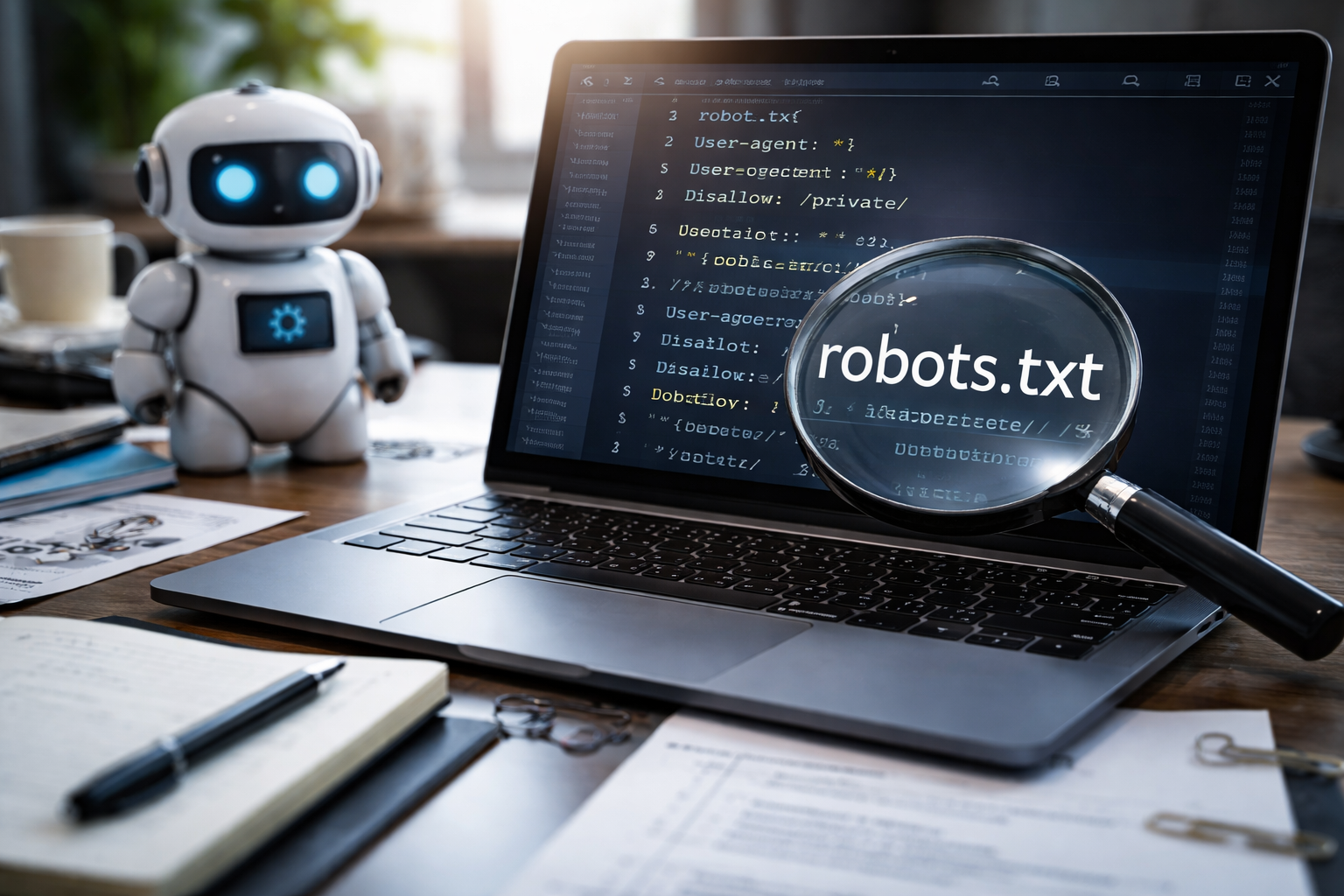 そのまま使えるrobots.txt設定例と、意図の読み解き方