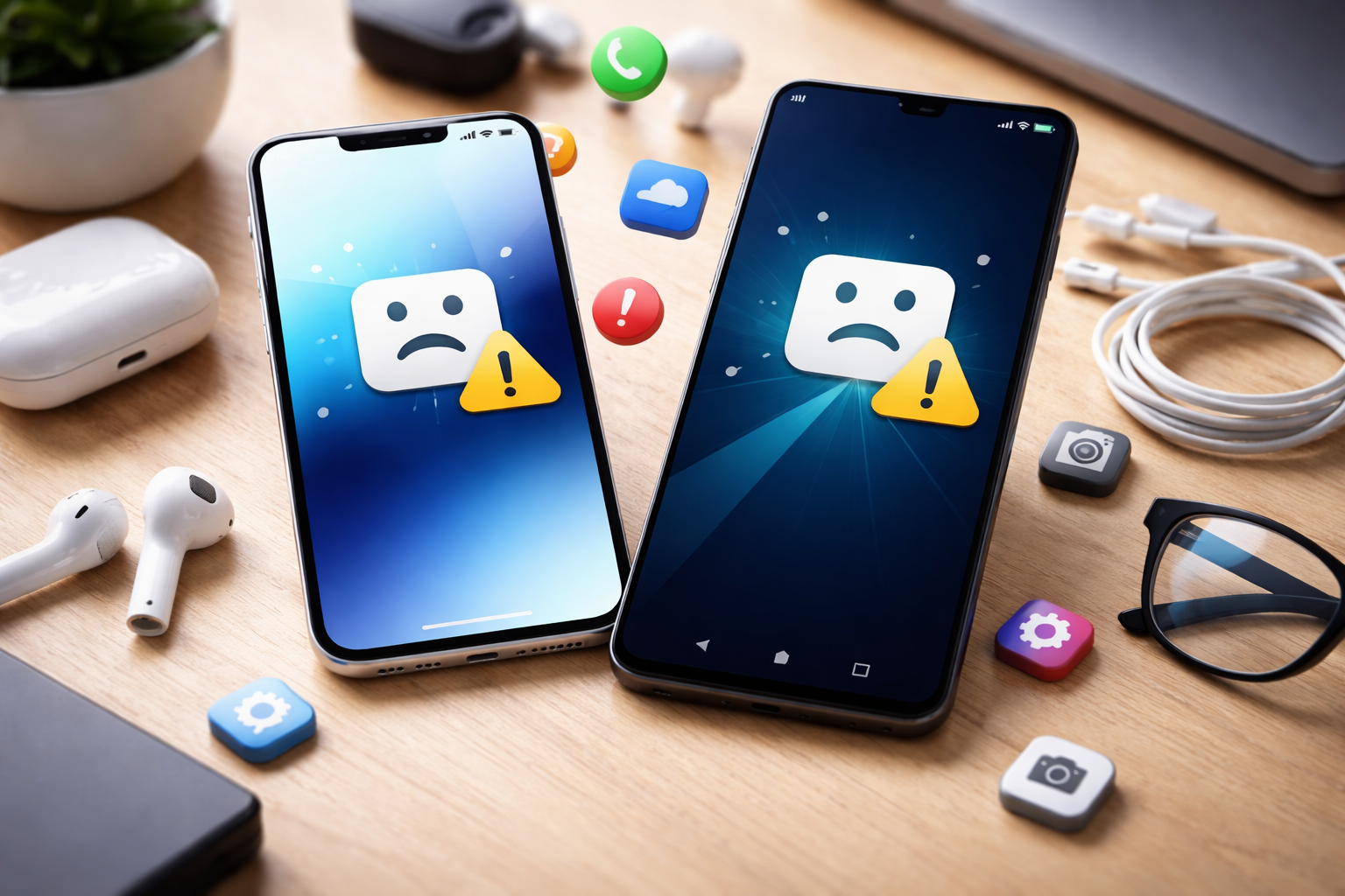 スマホアプリが落ちる主な原因は「端末負荷」と「互換性」の問題です