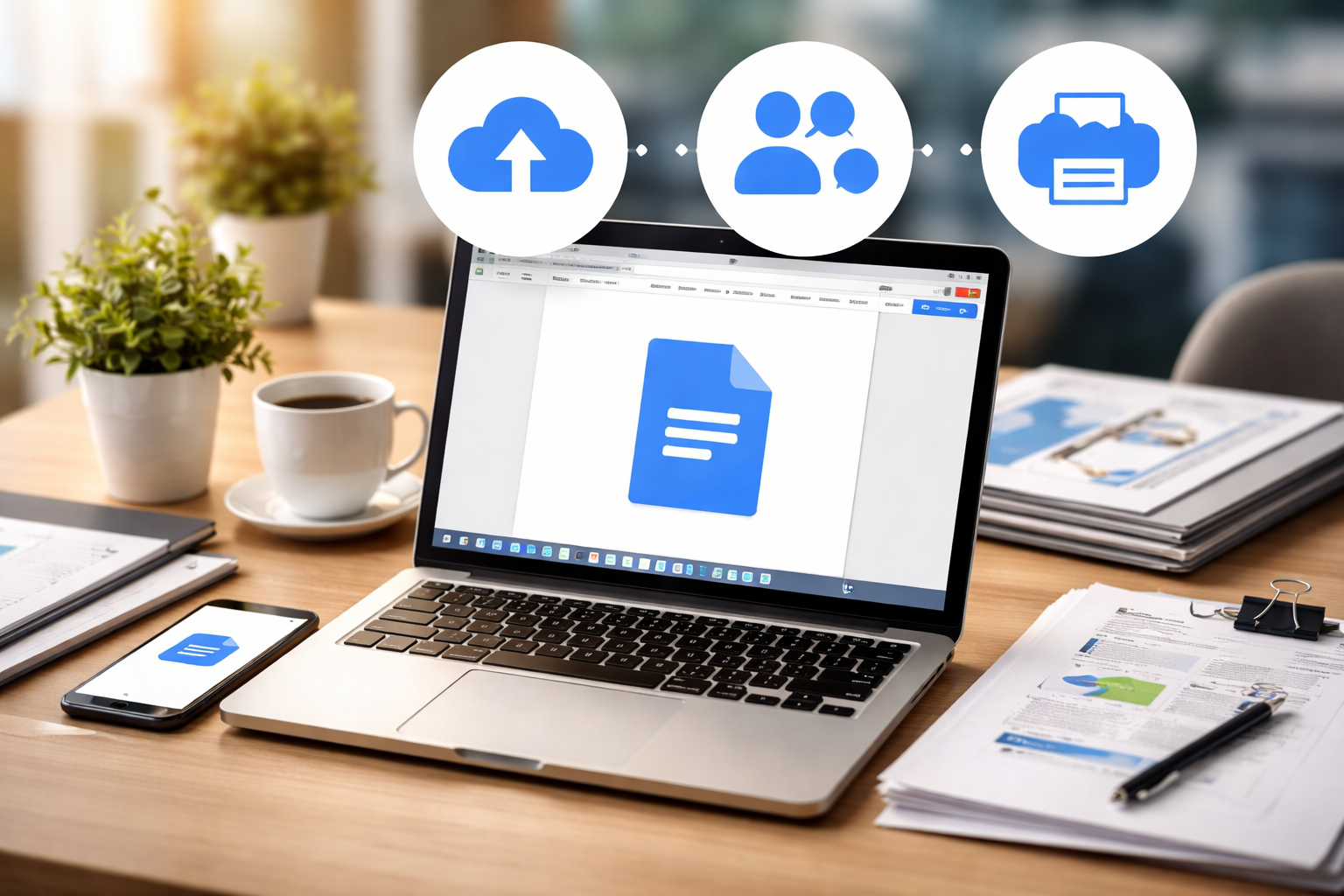 まず押さえるべき要点は「保存・同期・権限・印刷経路」の切り分けです