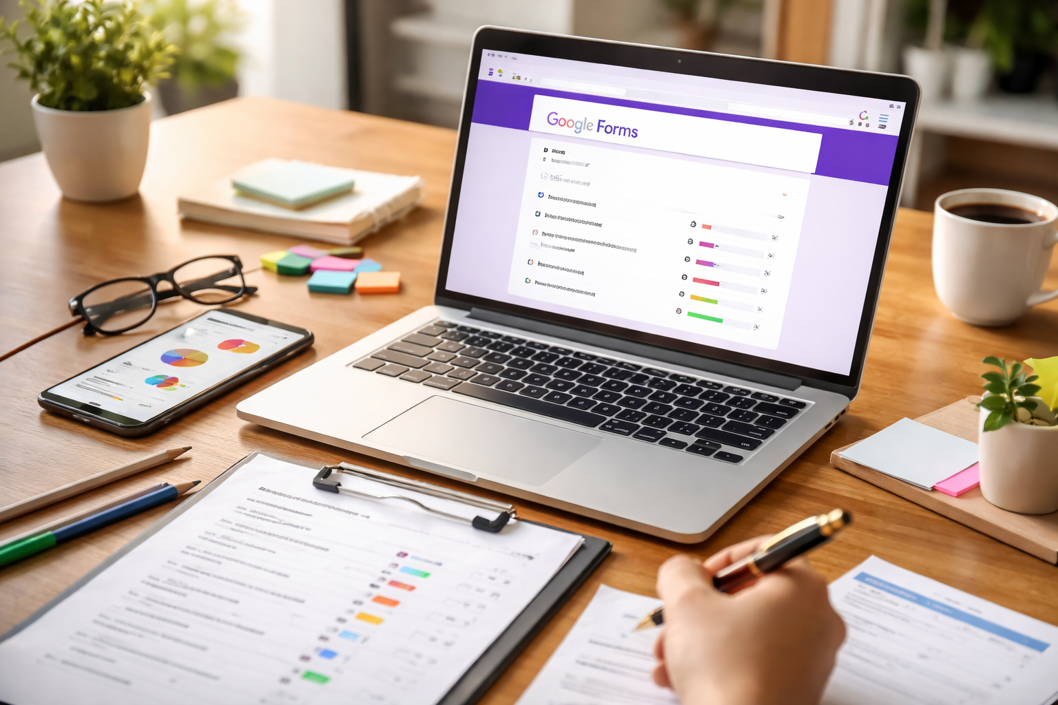 Googleフォームが「早く・無料で・集計まで」向いている理由