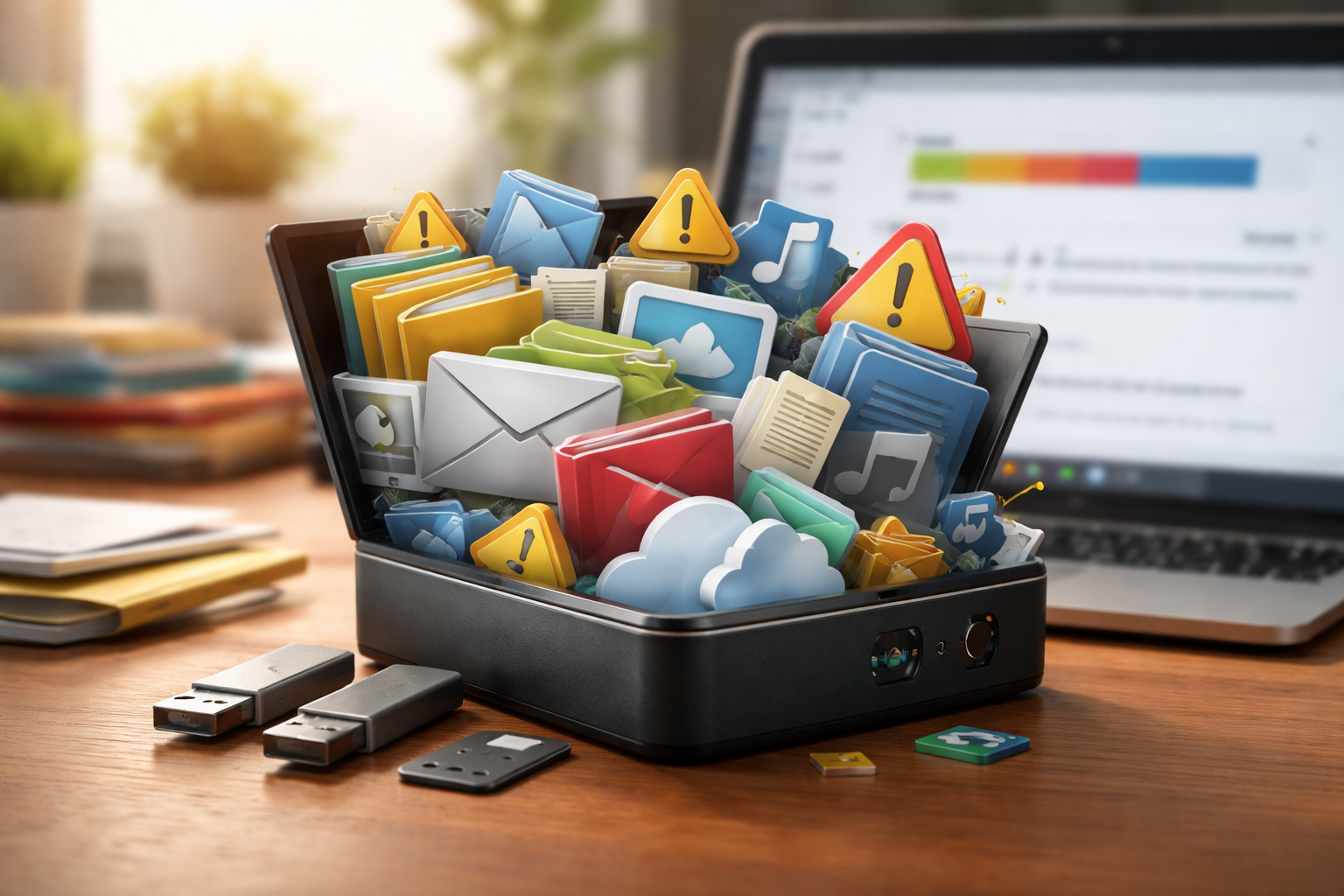 ストレージ容量不足は「増えるデータ」と「見えにくい占有」が重なることで起きます