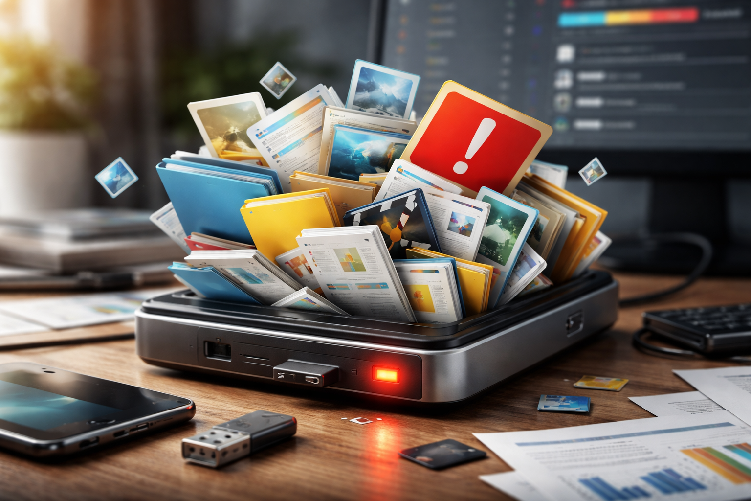 ストレージ容量不足が起きる理由を原因別に整理します